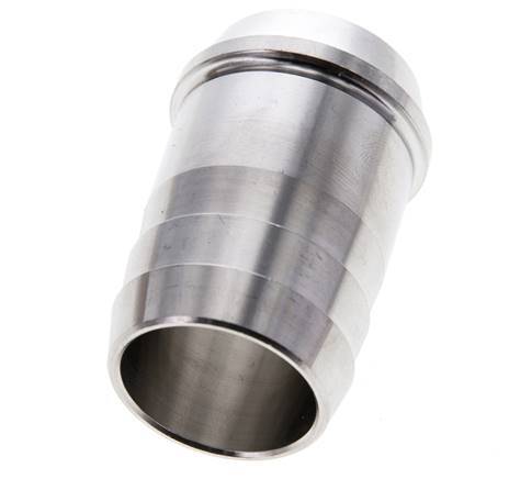 25 mm RVS Slangpilaar zonder Wartelmoer (G1'') 18mm