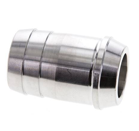 25 mm RVS Slangpilaar zonder Wartelmoer (G1'') 18mm