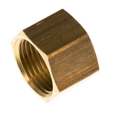 4/6/9 G3/8''mm Wartelmoer messing L14.5mm [5 Stuks]