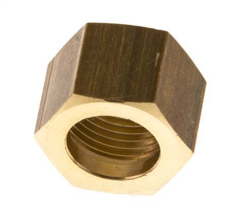 4/6/9 G3/8''mm Wartelmoer messing L14.5mm [5 Stuks]