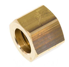 6/9/13 G1/2''mm Union Nut messing L20.5mm [2 Stuks]