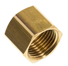 6/9/13 G1/2''mm Union Nut messing L20.5mm [2 Stuks]