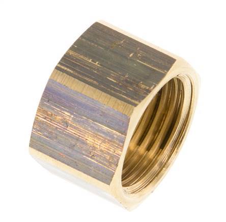 6/9/13 G1/2''mm Wartelmoer messing L16mm [5 Stuks]
