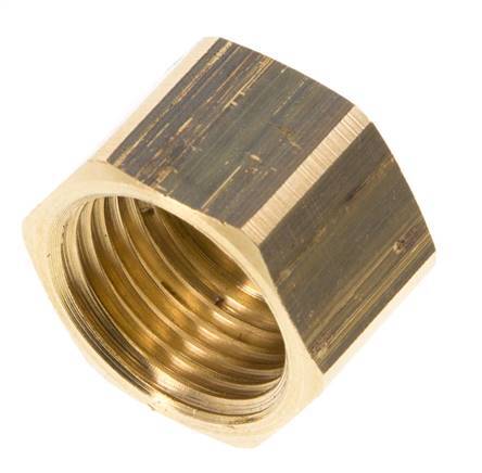 6/9/13 G1/2''mm Wartelmoer messing L16mm [5 Stuks]