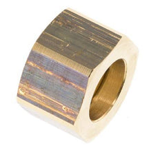 6/9/13 G1/2''mm Wartelmoer messing L16mm [5 Stuks]