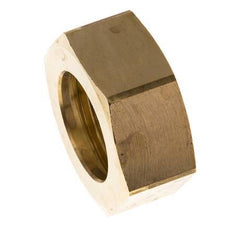 19 G1''mm Union Nut messing L17mm