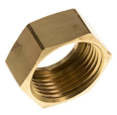 19 G1''mm Union Nut messing L17mm