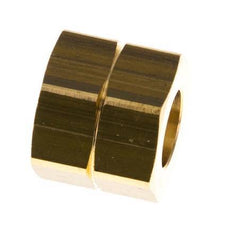 4/6 G1/4'' LHmm Wartelmoer messing L15.5mm [5 Stuks]