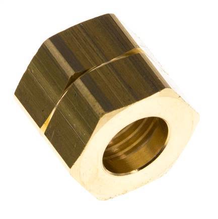 4/6 G1/4'' LHmm Wartelmoer messing L15.5mm [5 Stuks]