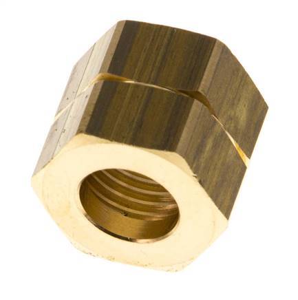 4/6 G1/4'' LHmm Wartelmoer messing L15.5mm [5 Stuks]