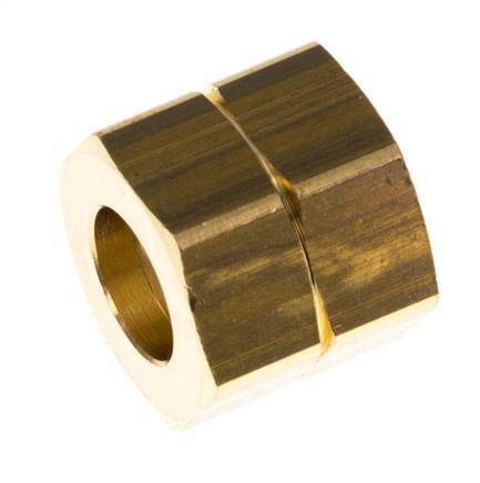 4/6 G1/4'' LHmm Wartelmoer messing L15.5mm [5 Stuks]