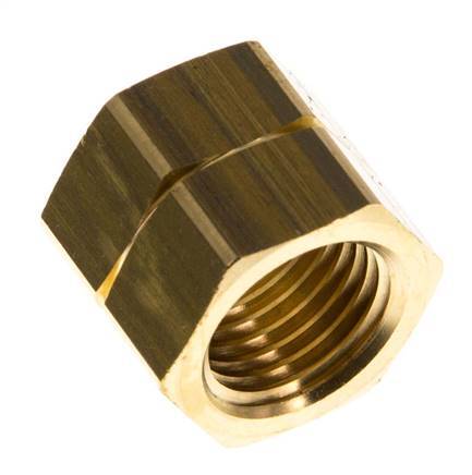 4/6 G1/4'' LHmm Wartelmoer messing L15.5mm [5 Stuks]