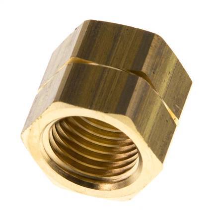 4/6 G1/4'' LHmm Wartelmoer messing L15.5mm [5 Stuks]