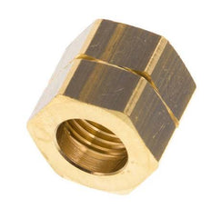 9 G1/4'' LHmm Wartelmoer messing L15.5mm [5 Stuks]