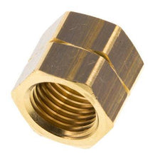 9 G1/4'' LHmm Wartelmoer messing L15.5mm [5 Stuks]
