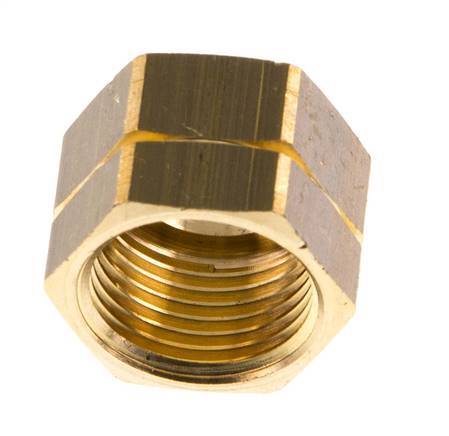 4/6/9 G3/8'' LHmm Wartelmoer messing L14.5mm [5 Stuks]