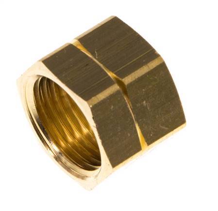 4/6/9 G3/8'' LHmm Wartelmoer messing L14.5mm [5 Stuks]