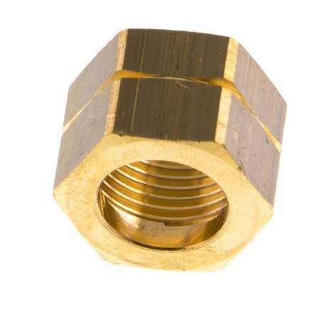 4/6/9 G3/8'' LHmm Wartelmoer messing L14.5mm [5 Stuks]