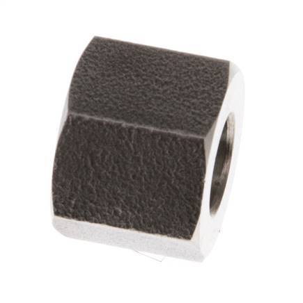 4/6 G1/8''mm Union Nut RVS L12mm