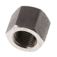 4/6 G1/8''mm Union Nut RVS L12mm