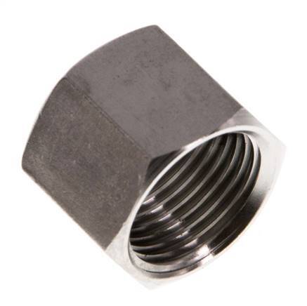 4/6/9 G3/8''mm Union Nut RVS L15.5mm [2 Stuks]