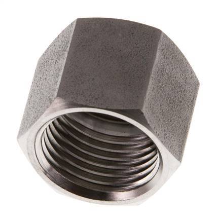 6/9/13 G1/2''mm Union Nut RVS L20mm