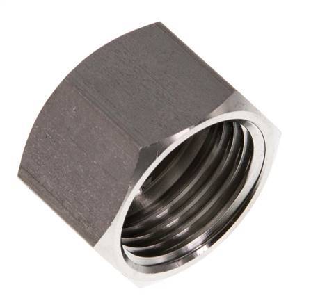 6/9/13 G1/2''mm Union Nut RVS L16mm