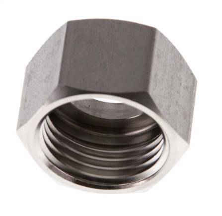 6/9/13 G1/2''mm Union Nut RVS L16mm