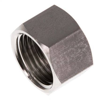 6/9/13 G1/2''mm Union Nut RVS L16mm