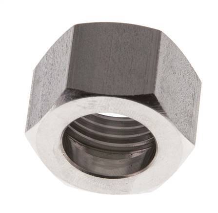 6/9/13 G1/2''mm Union Nut RVS L16mm