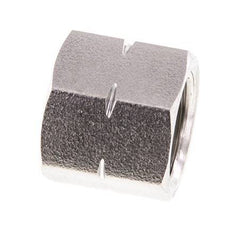 4/6/9mm (G1/4'' LH) RVS Unie Moer L15mm