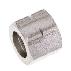 4/6/9mm (G3/8'' LH) RVS Unie Moer L16mm