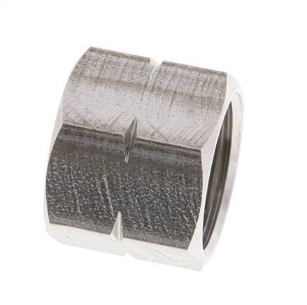 4/6/9mm (G3/8'' LH) Stainless Steel Union Nut L16mm