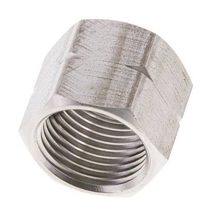 4/6/9mm (G3/8'' LH) Stainless Steel Union Nut L16mm