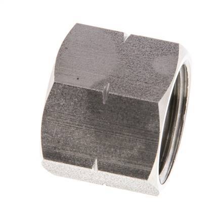 6/9/13 G1/2'' LHmm Union Nut RVS L20mm