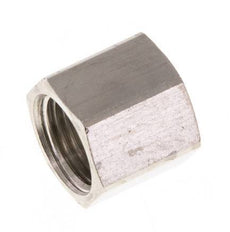 4/6 G1/8''mm Union Nut Nickel-plated brass L11mm [10 Stuks]