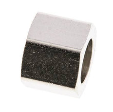 6/9/13mm (G1/2'') Nickel-plated Brass Union Nut L19.5mm [2 Pieces]