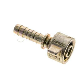 15 mm & G1'' Stalen/gietijzeren Slangpilaar Binnendraad en Veiligheidskraag DIN 8537/20033