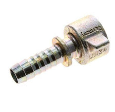 15 mm & G3/4'' Stalen/gietijzeren Slangpilaar Binnendraad en Veiligheidskraag DIN 8537/20033
