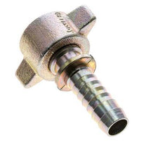 15 mm & G3/4'' Stalen/gietijzeren Slangpilaar Binnendraad en Veiligheidskraag DIN 8537/20033