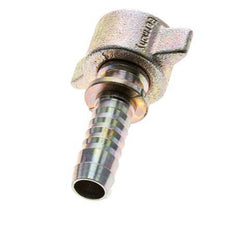 15 mm & G3/4'' Stalen/gietijzeren Slangpilaar Binnendraad en Veiligheidskraag DIN 8537/20033