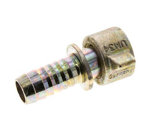 19 mm & G3/4'' Stalen/gietijzeren Slangpilaar Binnendraad en Veiligheidskraag DIN 8537/20033