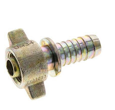 19 mm & G3/4'' Stalen/gietijzeren Slangpilaar Binnendraad en Veiligheidskraag DIN 8537/20033