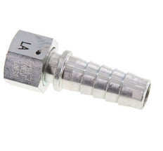 19x33 mm & G3/4'' Verzinkt Stalen Slangpilaar met Wartelmoer DIN EN 14423 / DIN 2826