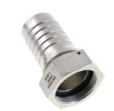 50x68 mm & G2'' Verzinkt Stalen Slangpilaar met Wartelmoer DIN EN 14423 / DIN 2826