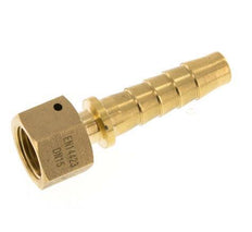 13x25 mm & G1/2'' Brass Hose Pillar with Union Nut DIN EN 14423 / DIN 2826