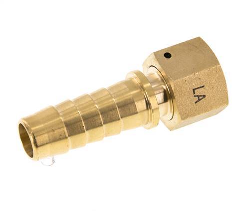 19x33 mm & G3/4'' Brass Hose Pillar with Union Nut DIN EN 14423 / DIN 2826