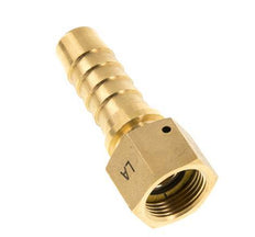 19x33 mm & G3/4'' Messing Slangpilaar met Wartelmoer DIN EN 14423 / DIN 2826