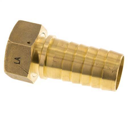 38x54 mm & G1-1/2'' Brass Hose Pillar with Union Nut DIN EN 14423 / DIN 2826