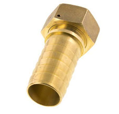 38x54 mm & G1-1/2'' Messing Slangpilaar met Wartelmoer DIN EN 14423 / DIN 2826